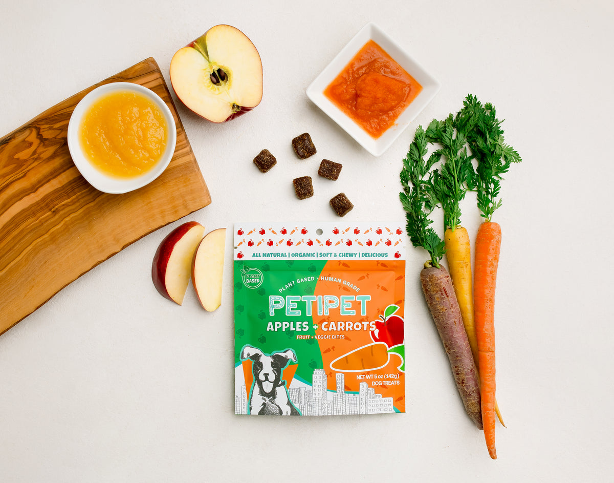 Apples + Carrots Whole Food Dog Treat | Petipet