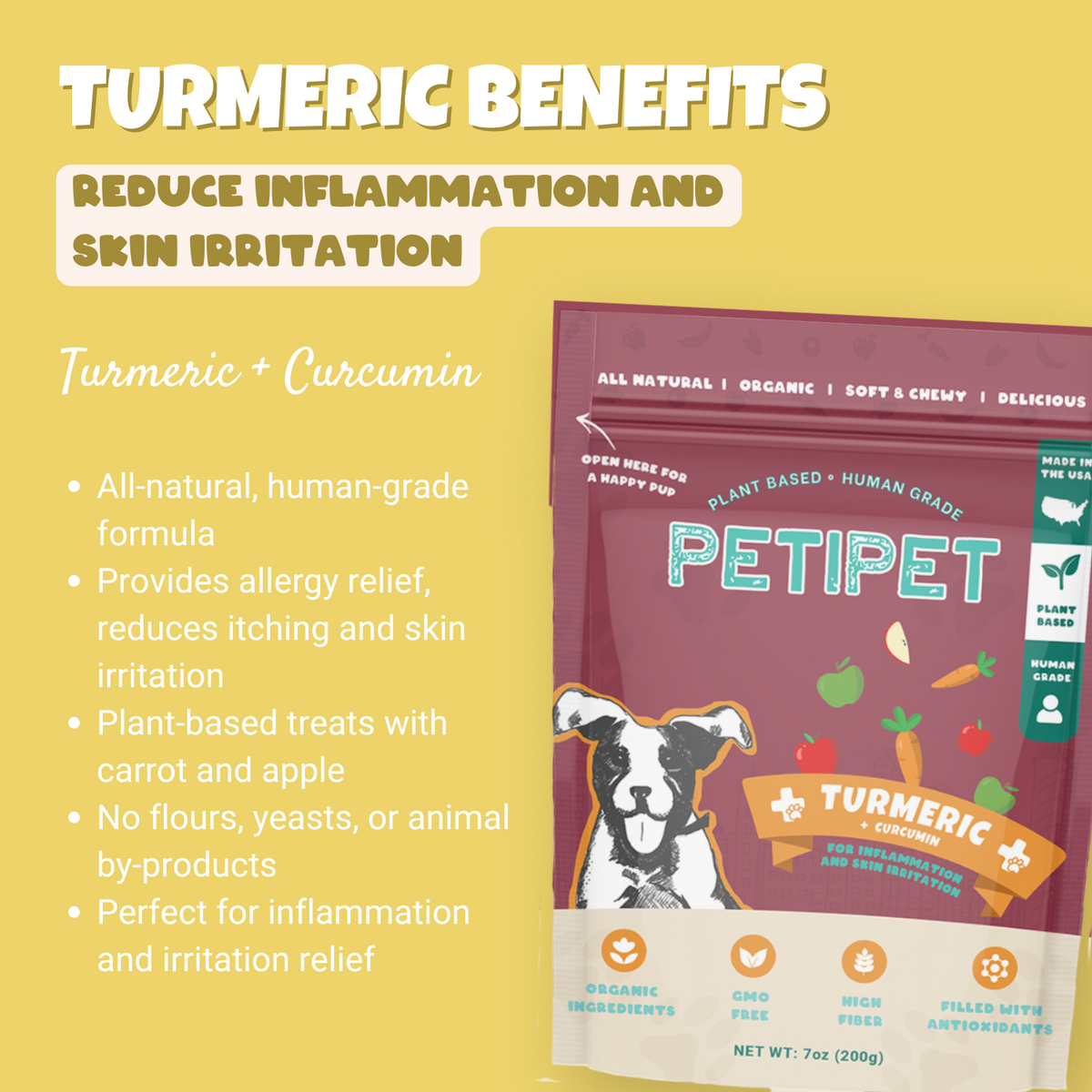 Turmeric Dog Treats For Hot Spots preview