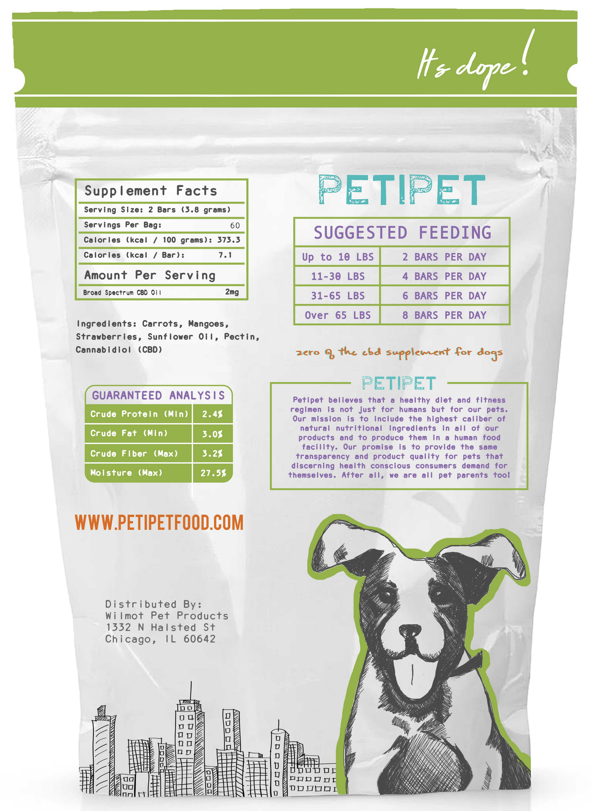 Buy petipet dog calming bars Sale